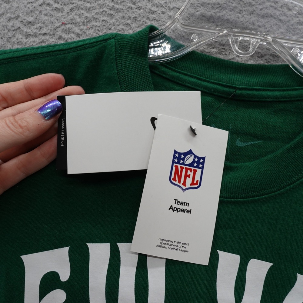 Nike NFL New York Jets TShirt Mens‎ Small Green Pocket Tee Short Sleeve NWT - Picture 6 of 13